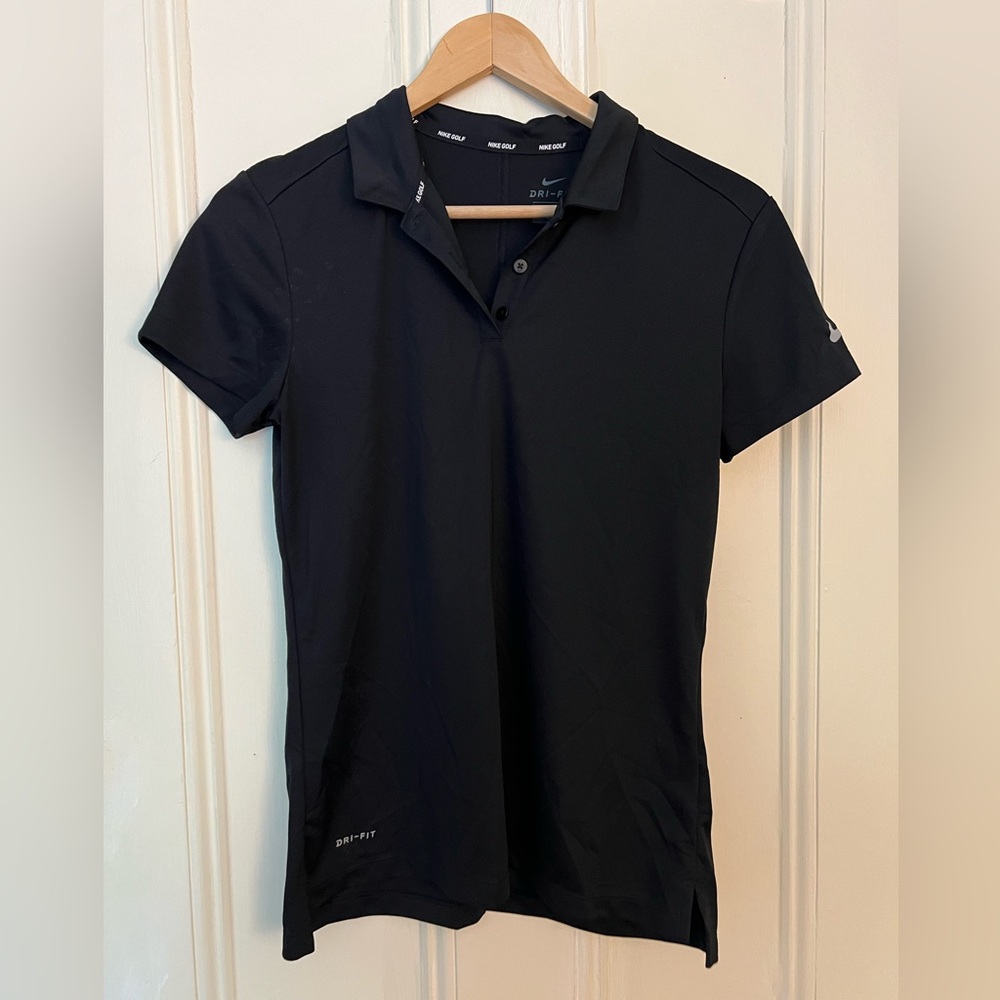 Nike Golf Dri FIT Polo Black Size Small - Picture 3 of 7